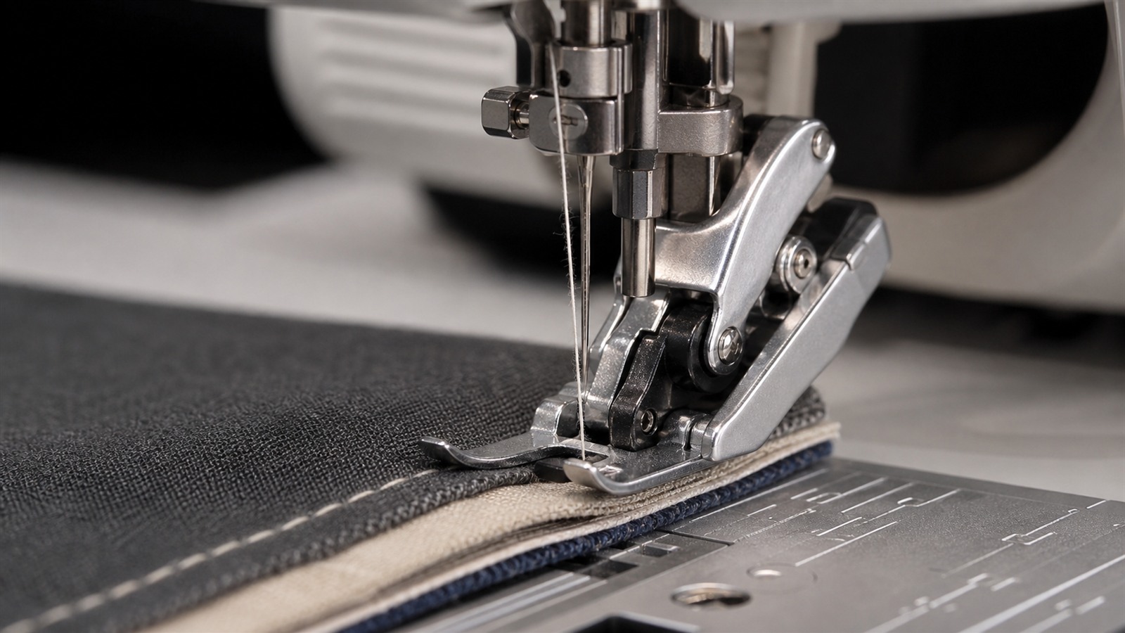 Système IDT Pfaff en action sur tissu